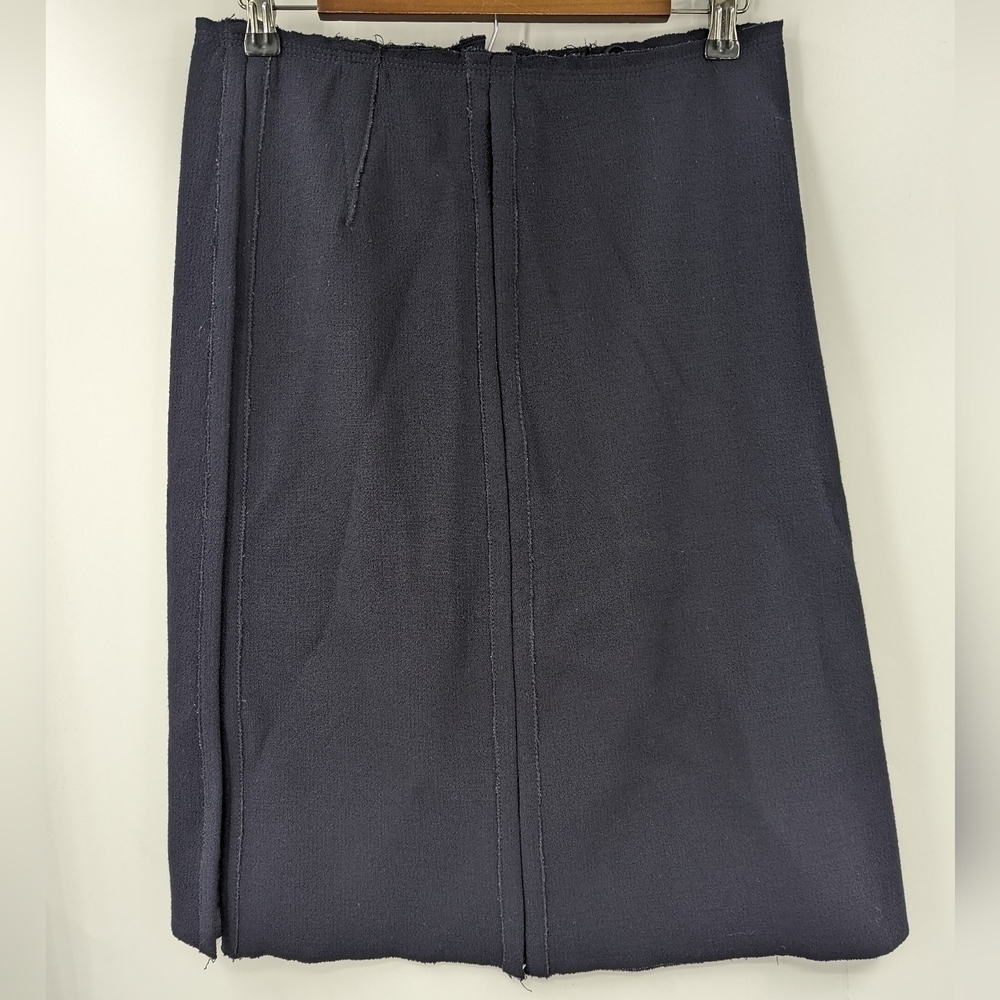 PRADA Aline Raw Hem Skirt